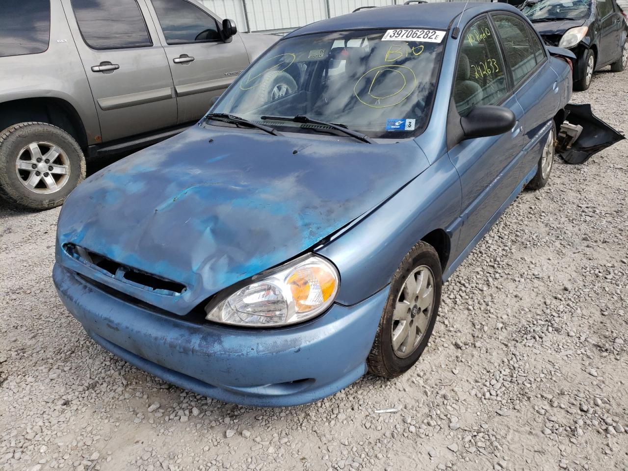 Photo 2 from auction – 2002 KIA RIO with VIN KNADC123226089329