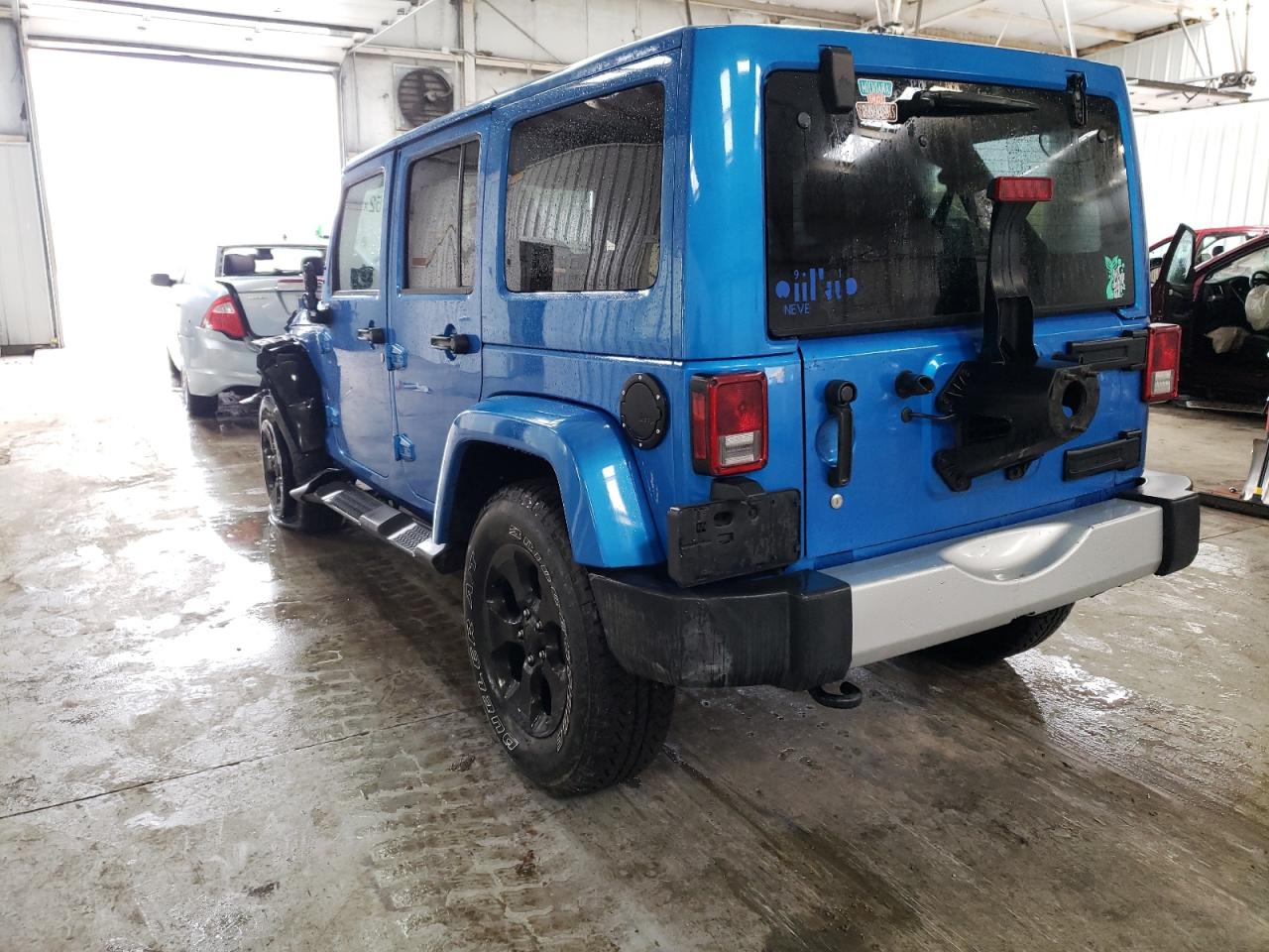 Photo 3 from auction – 2014 JEEP WRANGLER U with VIN 1C4BJWEG1EL252022