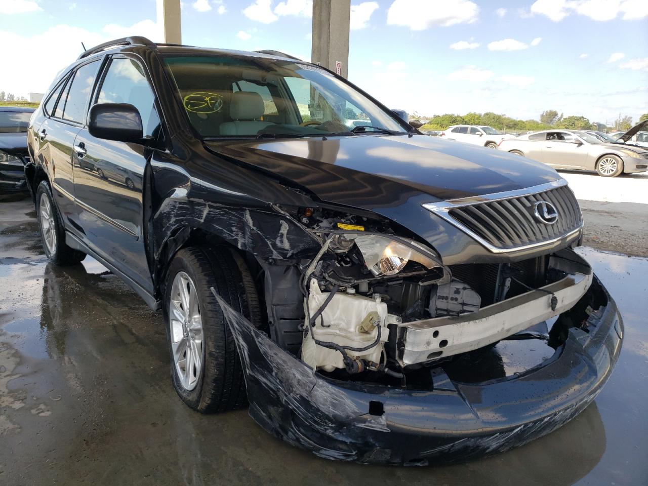 LEXUS RX 350 2009 with VIN 2T2GK31U79C060688 - Photo from auction