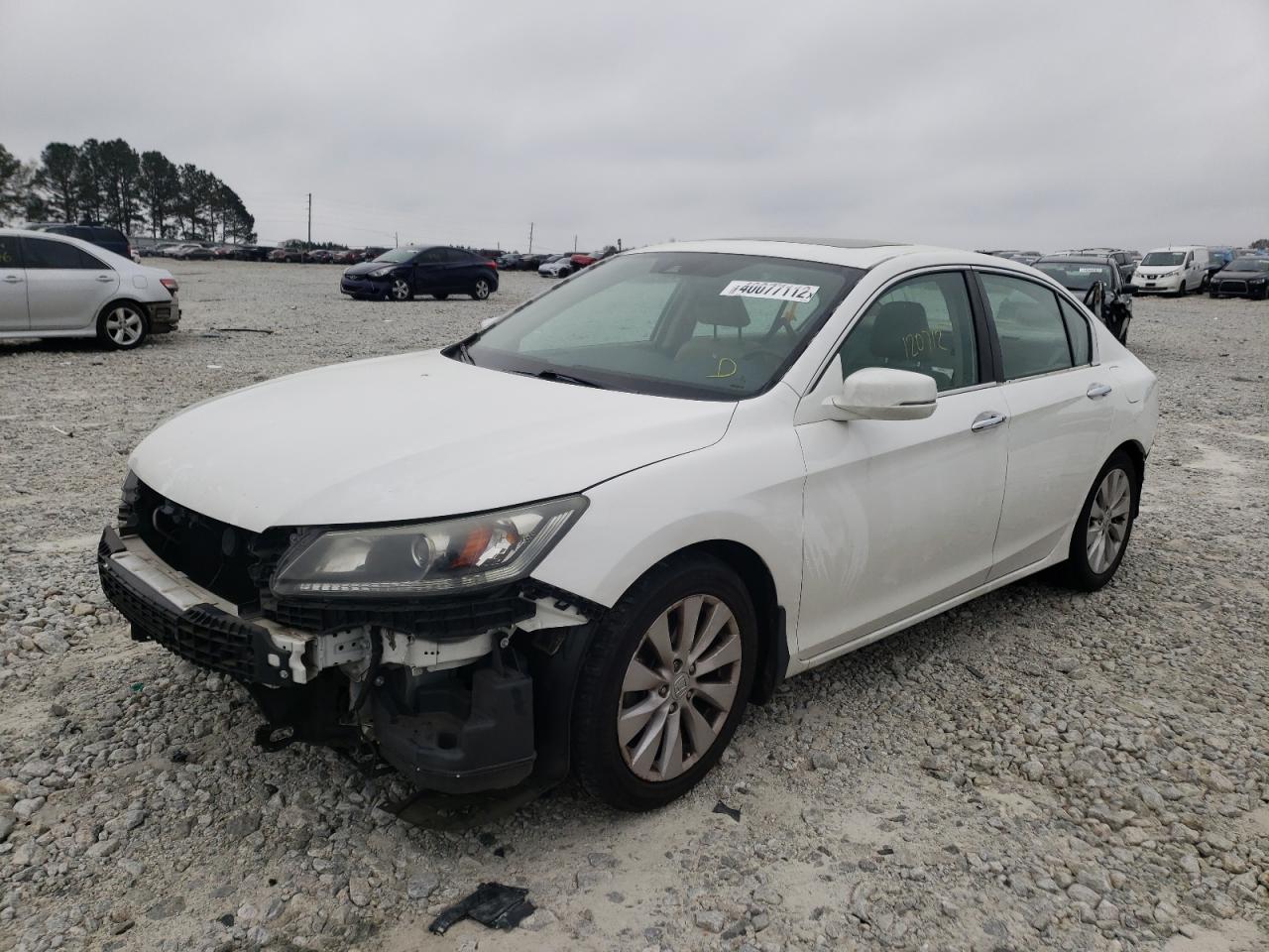 Photo 2 from auction – 2015 HONDA ACCORD EXL with VIN 1HGCR2F82FA060684