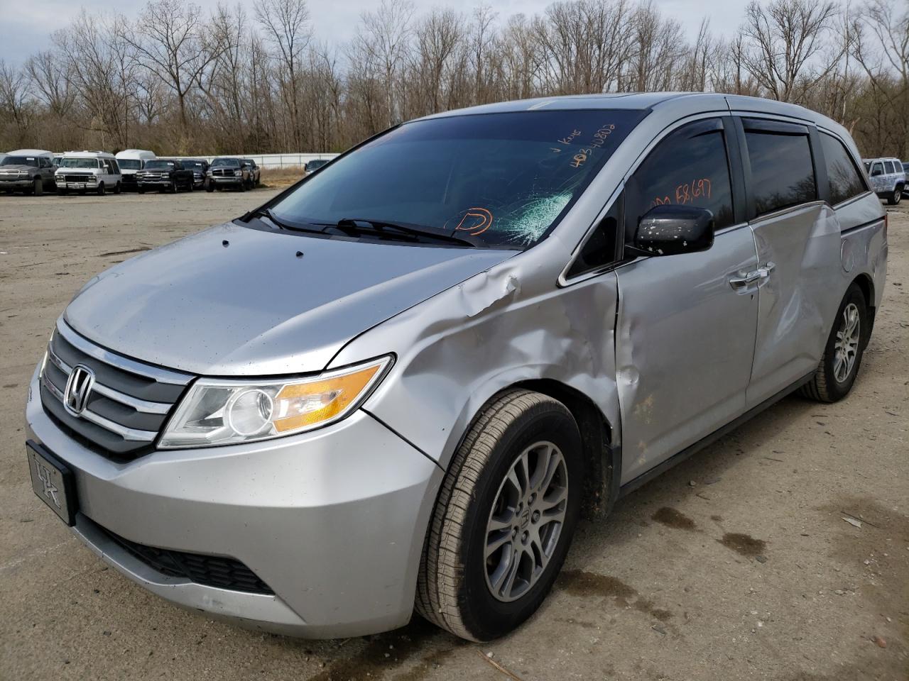 Photo 9 from auction – 2011 HONDA ODYSSEY EX with VIN 5FNRL5H6XBB074907