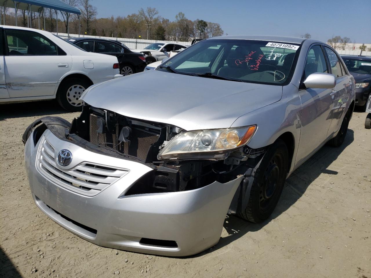 Photo 2 from auction – 2009 TOYOTA CAMRY BASE with VIN 4T1BE46K49U877070