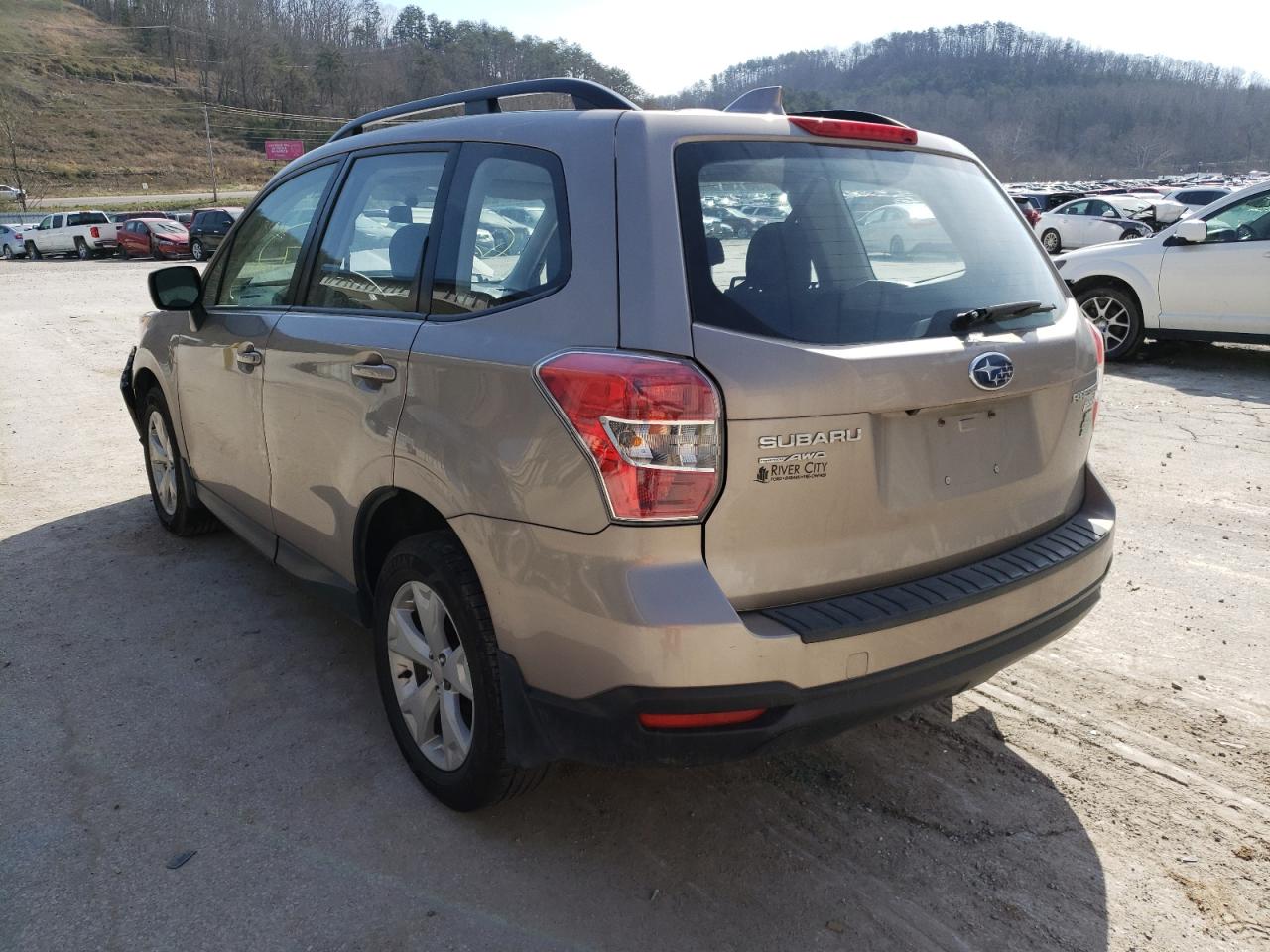 Photo 3 from auction – 2016 SUBARU FORESTER 2 with VIN JF2SJABC9GH486453