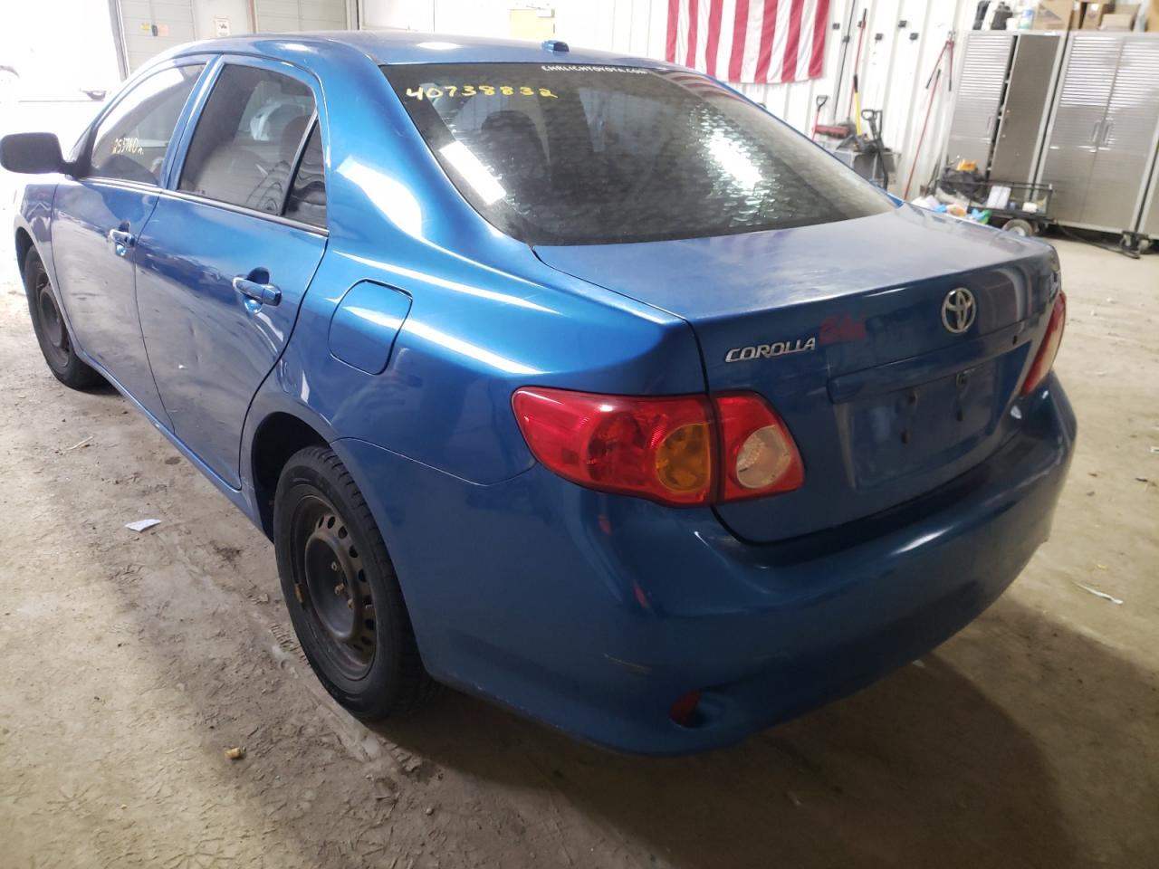Photo 3 from auction – 2009 TOYOTA COROLLA BA with VIN 1NXBU40E09Z083026
