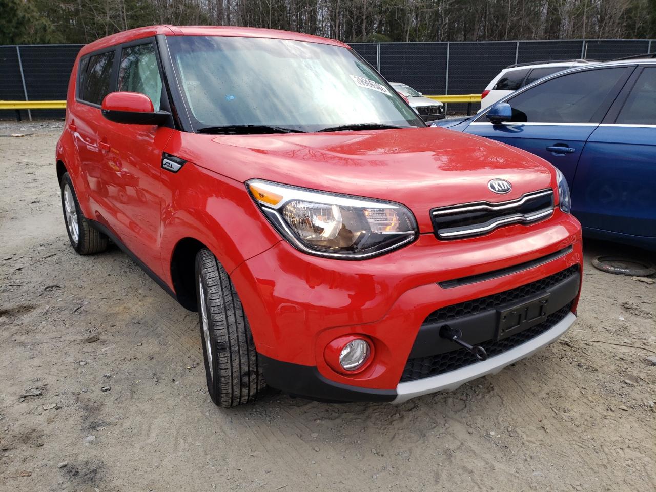 KIA SOUL + 2019 with VIN KNDJP3A58K7697925 - Photo from auction