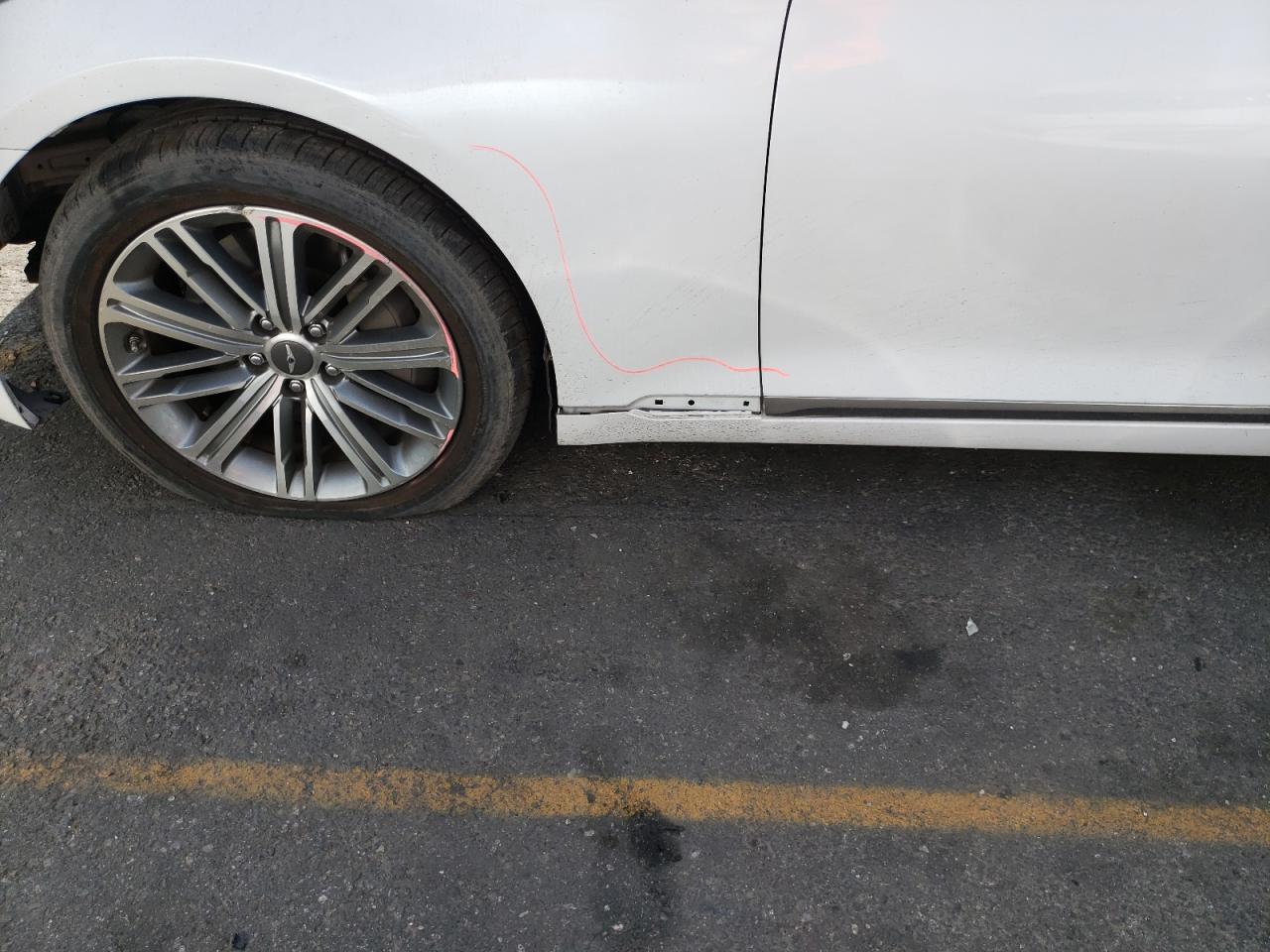 Photo 9 from auction – 2018 GENESIS G80 BASE with VIN KMHGN4JE5JU230723