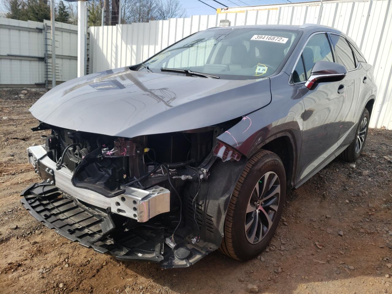 Photo 14 from auction – 2022 LEXUS RX 350 with VIN 2T2HZMDAXNC309681