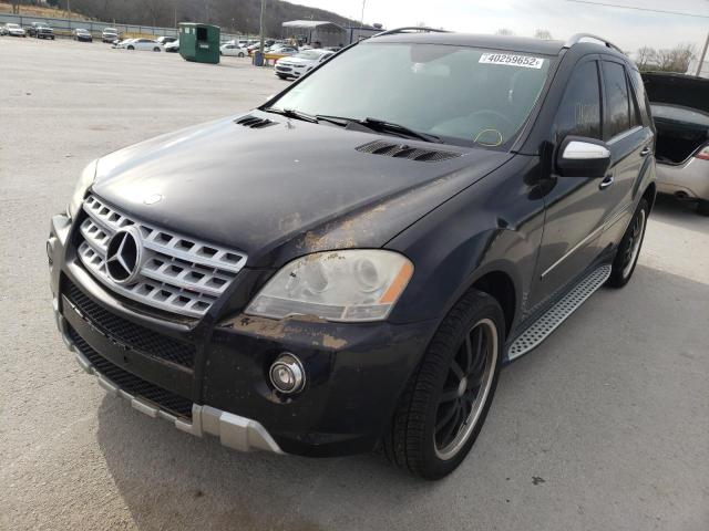 Photo 2 from auction – 2009 MERCEDES-BENZ ML 550 with VIN 4JGBB72E79A481436