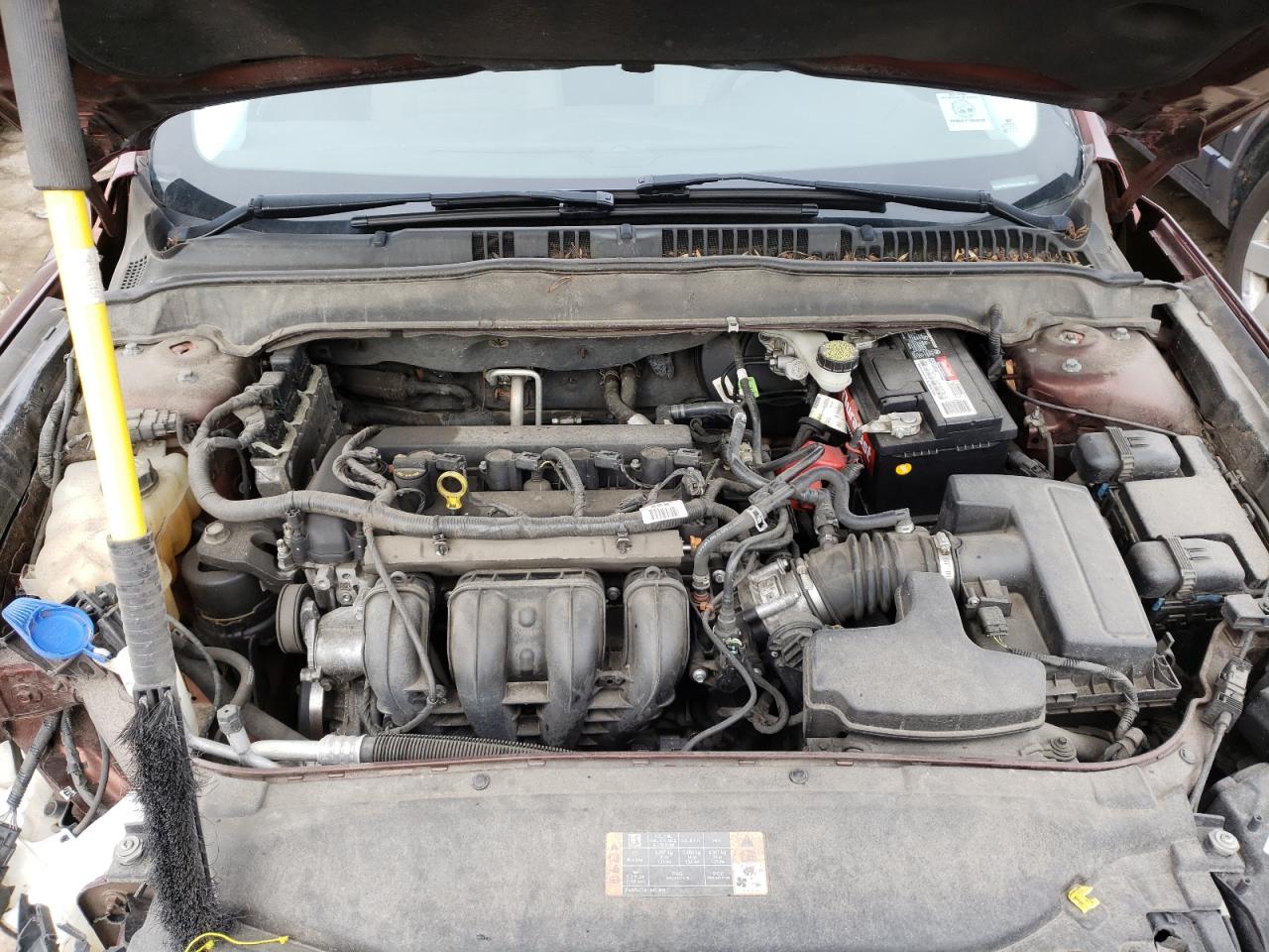 Photo 7 from auction – 2016 FORD FUSION S with VIN 3FA6P0G72GR336984