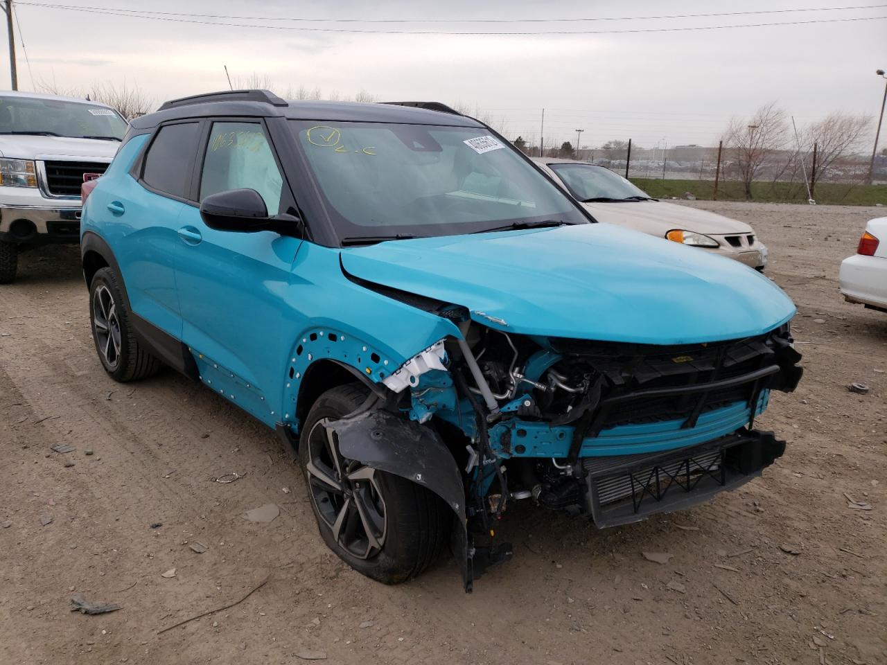 CHEVROLET TRAILBLAZE 2021 with VIN KL79MTSL1MB111801 - Photo from auction