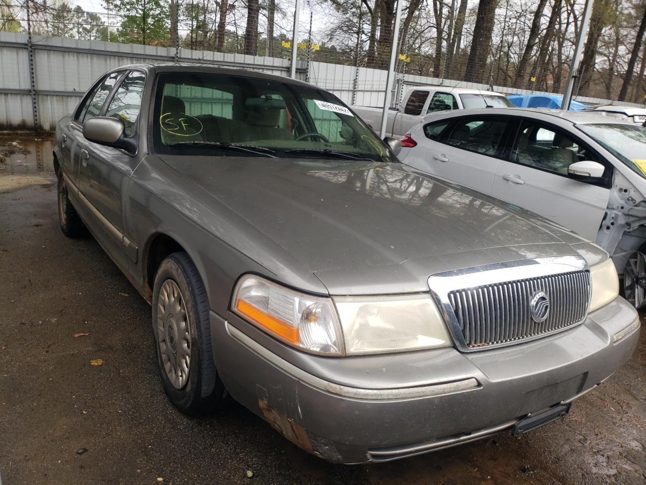 MERCURY GRAND MARQ 2003 with VIN 2MEFM74W93X610568 - Photo from auction