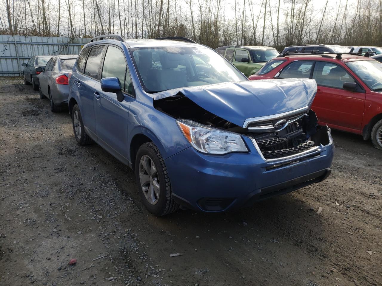 SUBARU FORESTER 2 2015 with VIN JF2SJADC2FH540929 - Photo from auction