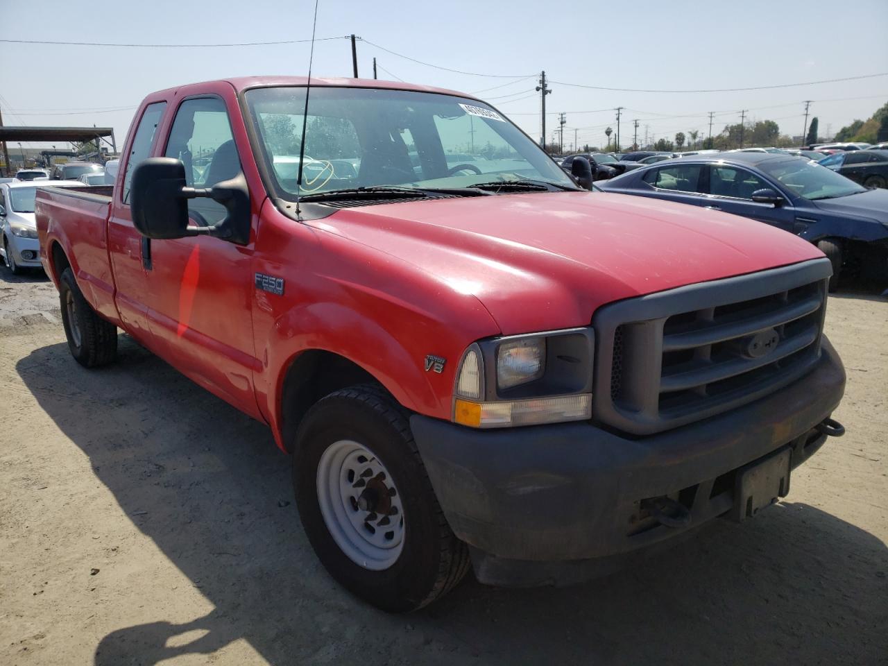 FORD F250 SUPER 2002 with VIN 1FTNX20L42EA51983 - Photo from auction