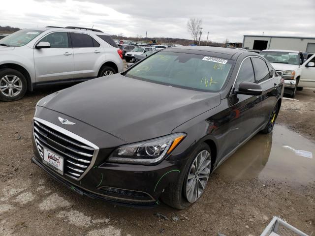 Photo 2 from auction – 2017 GENESIS G80 BASE with VIN KMHGN4JE1HU187427