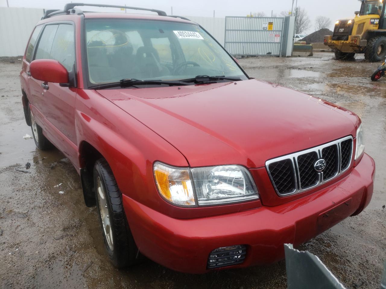 SUBARU FORESTER S 2002 with VIN JF1SF65672G728129 - Photo from auction