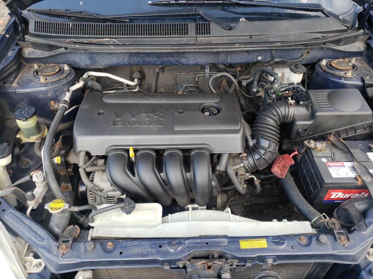 Photo 7 from auction – 2005 TOYOTA COROLLA MA with VIN 2T1KR32E75C497649