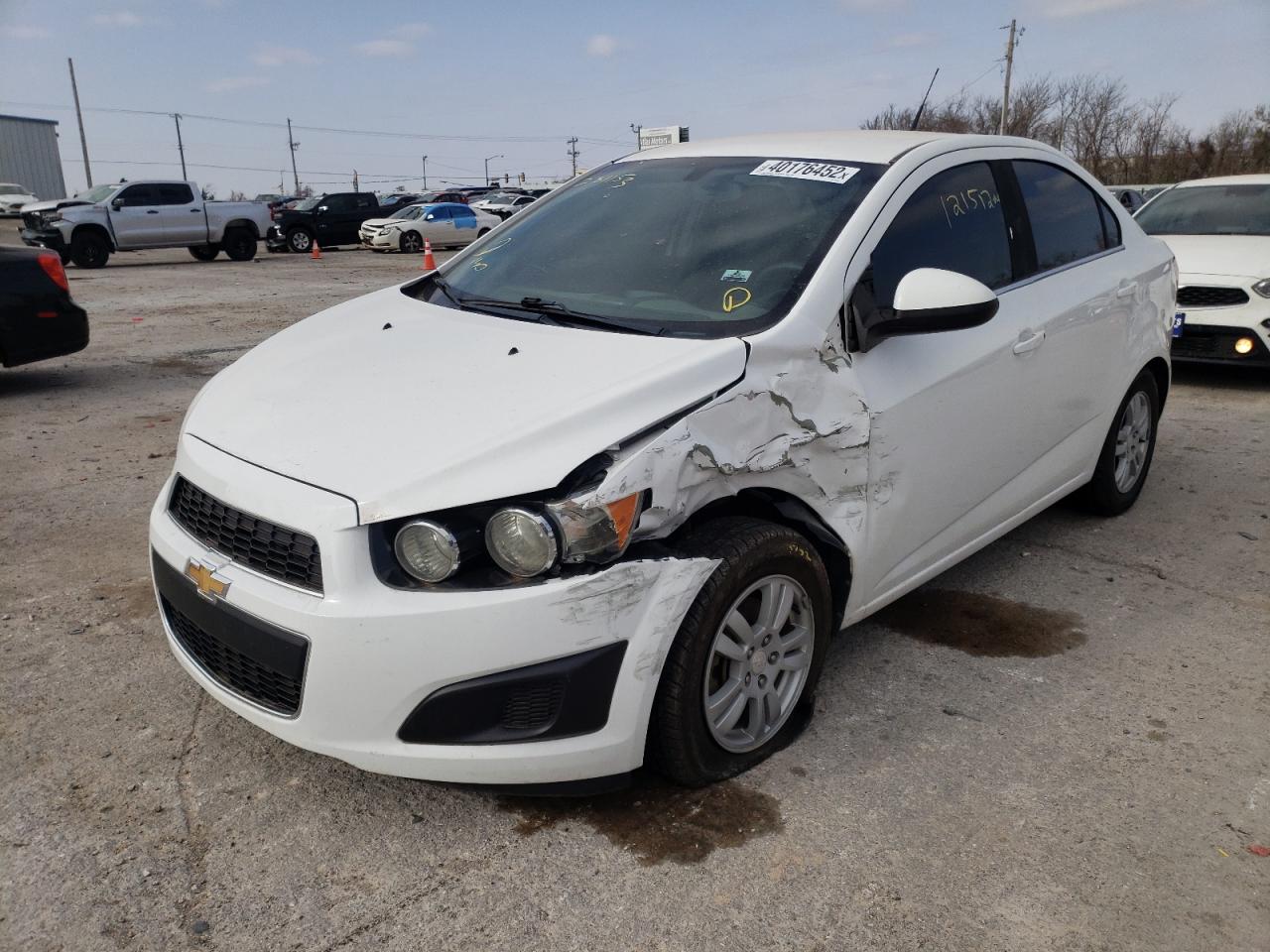 Photo 9 from auction – 2014 CHEVROLET SONIC LT with VIN 1G1JC5SHXE4231153