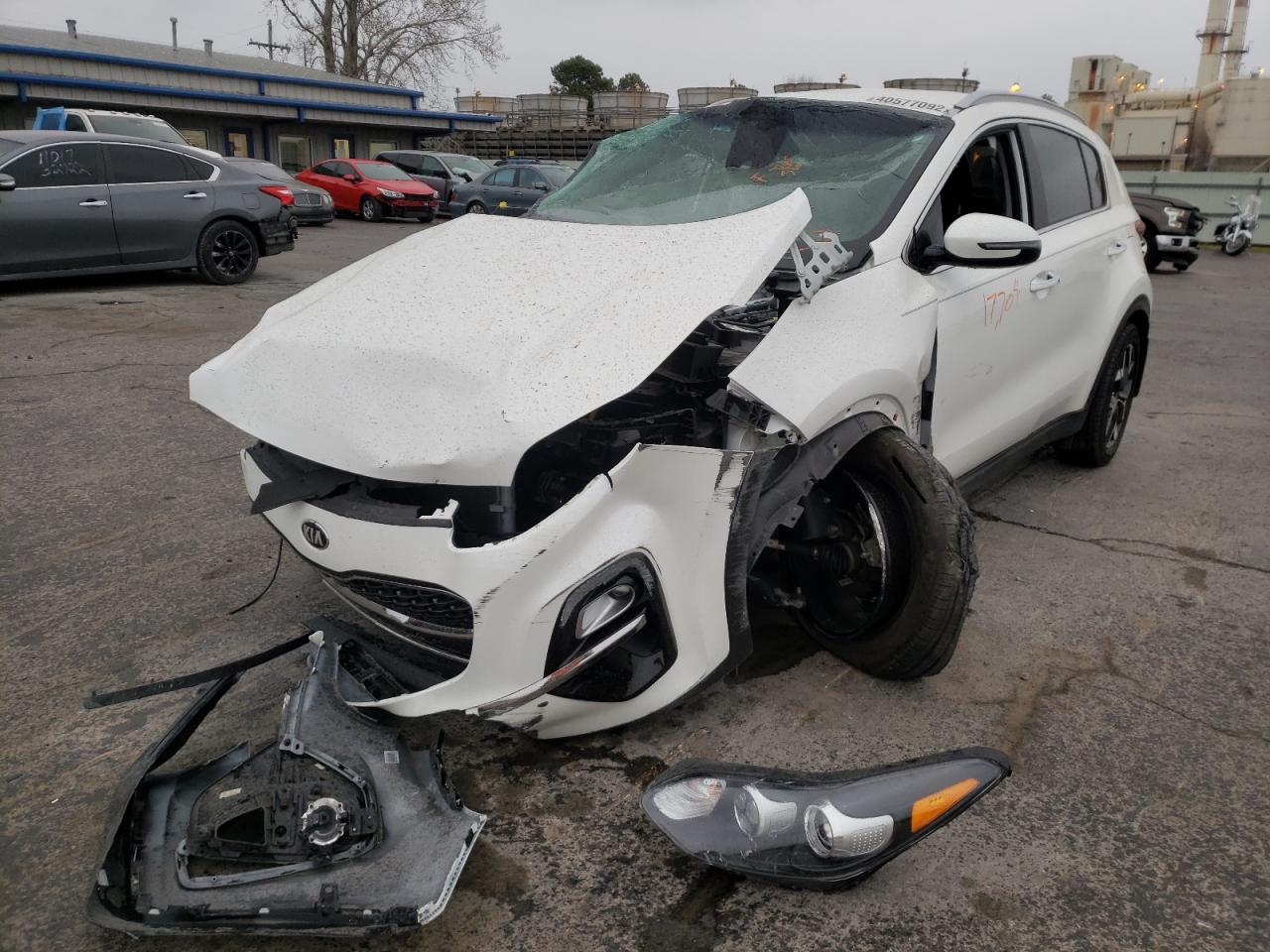 Photo 2 from auction – 2020 KIA SPORTAGE E with VIN KNDPN3AC3L7736534