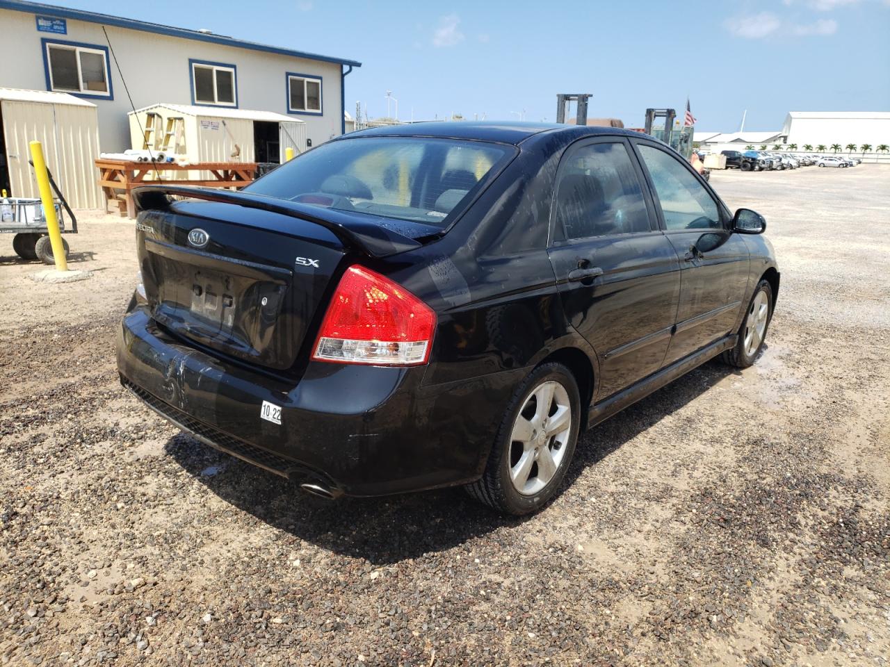 Photo 4 from auction – 2008 KIA SPECTRA EX with VIN KNAFE121285020012