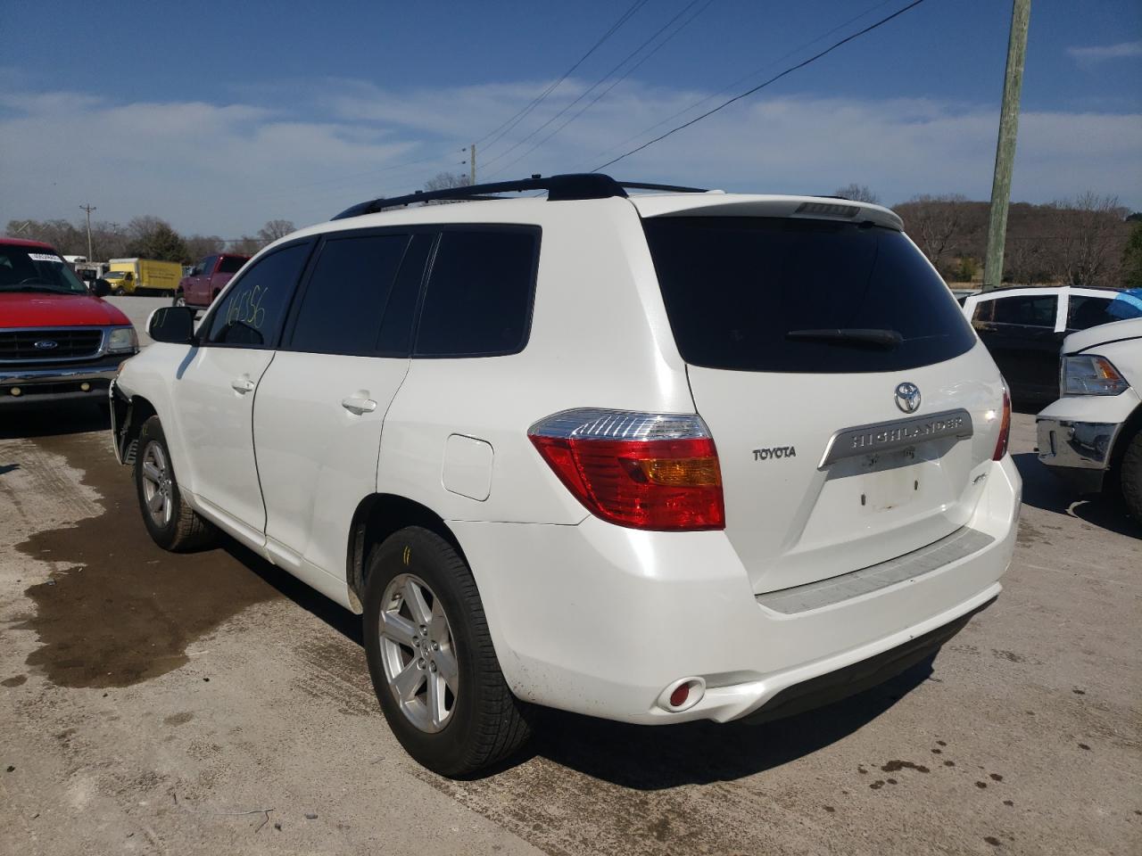 Photo 3 from auction – 2009 TOYOTA HIGHLANDER with VIN JTEES41A192151408