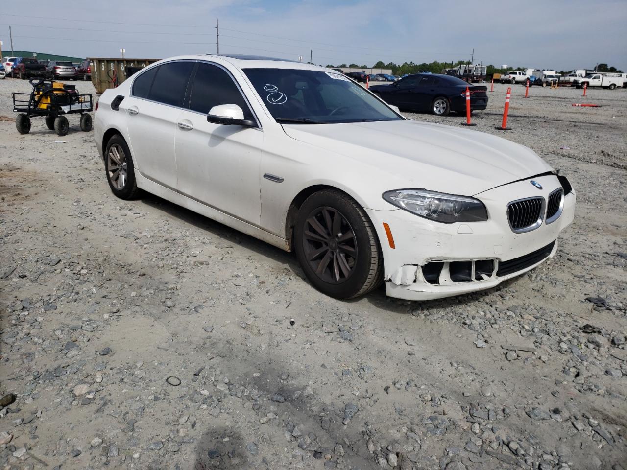 BMW 528 I 2014 with VIN WBA5A5C50ED503872 - Photo from auction