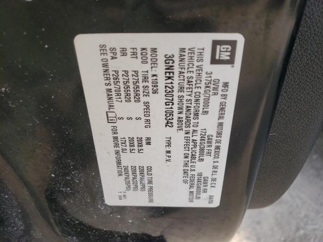 Photo 10 from auction – 2007 CHEVROLET AVALANCHE with VIN 3GNEK12307G105342