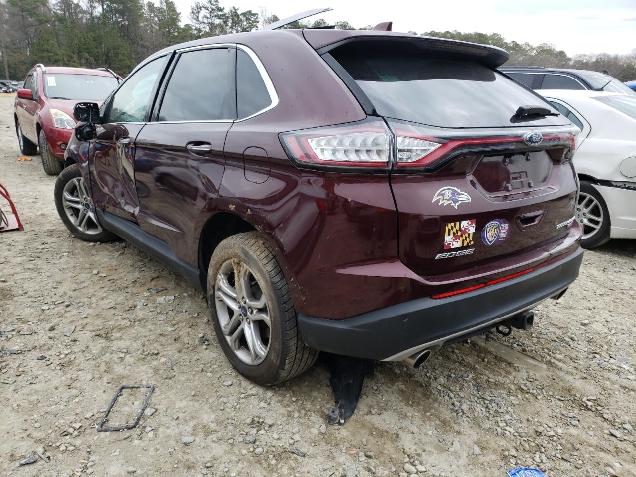 Photo 3 from auction – 2017 FORD EDGE TITAN with VIN 2FMPK4K90HBB60753