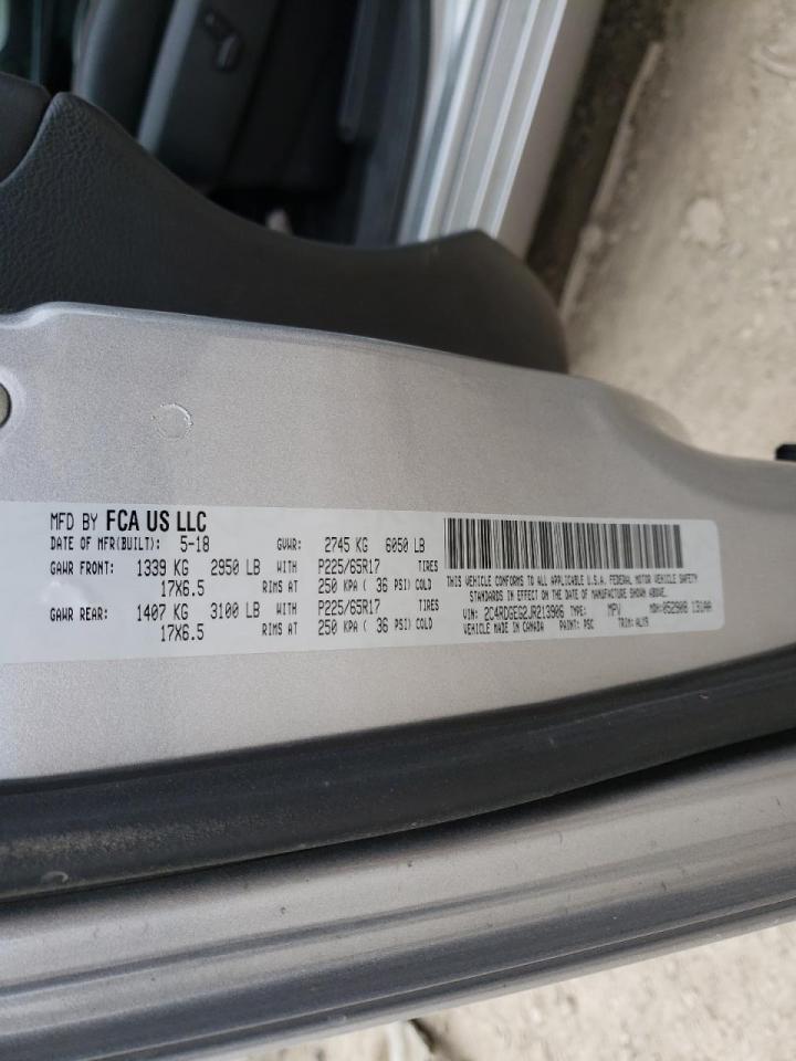 Photo 10 from auction – 2018 DODGE GRAND CARA with VIN 2C4RDGEG2JR213906