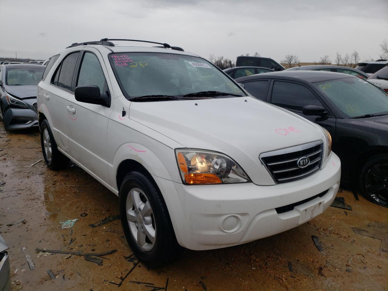 KIA SORENTO EX 2007 with VIN KNDJC736375683684 - Photo from auction