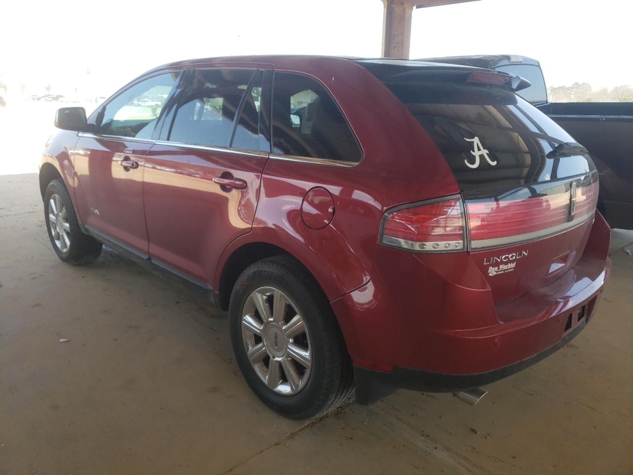 Photo 3 from auction – 2007 LINCOLN MKX with VIN 2LMDU68C57BJ17802