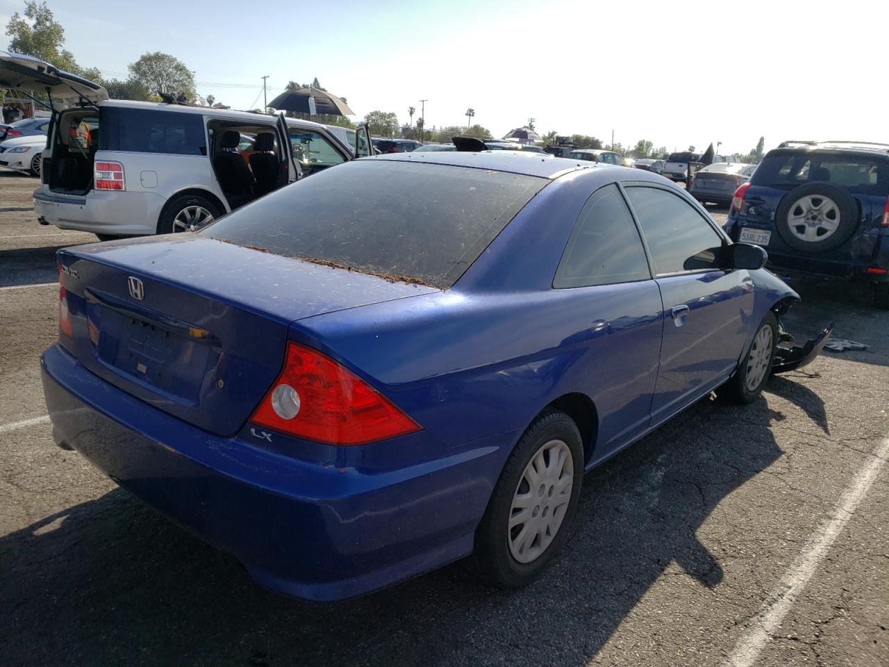 Photo 4 from auction – 2004 HONDA CIVIC LX with VIN 1HGEM22514L029012
