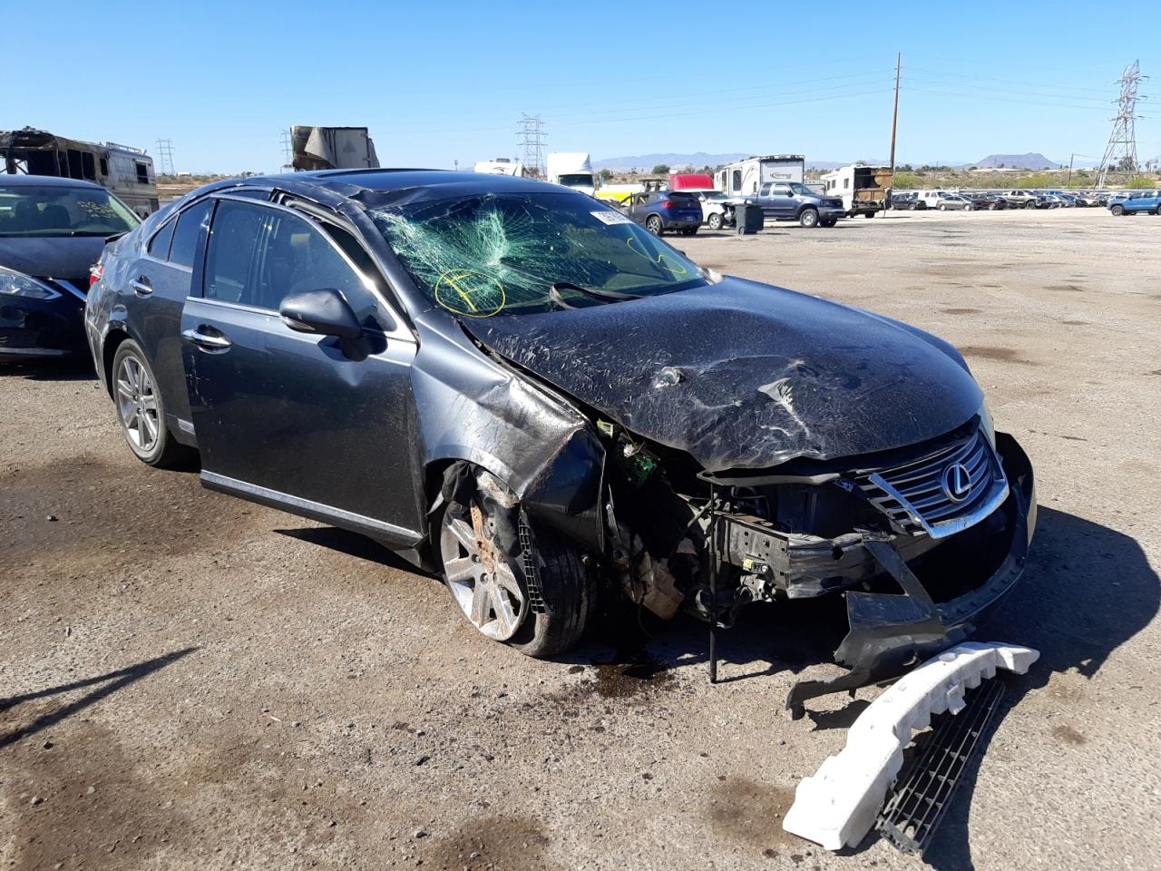 LEXUS ES 350 2011 with VIN JTHBK1EGXB2451134 - Photo from auction