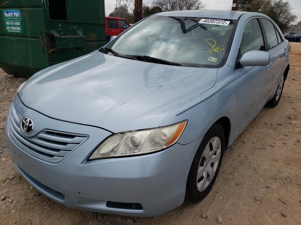 Photo 2 from auction – 2007 TOYOTA CAMRY CE with VIN 4T1BE46K47U550097