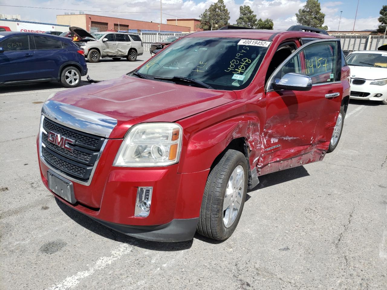 Photo 2 from auction – 2013 GMC TERRAIN SL with VIN 2GKFLSE38D6216650