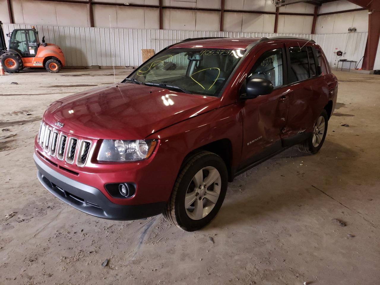 Photo 2 from auction – 2017 JEEP COMPASS SP with VIN 1C4NJDBBXHD106369
