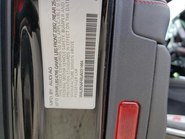 Photo 10 from auction – 2018 AUDI A4 PREMIUM with VIN WAUENAF48JA031464