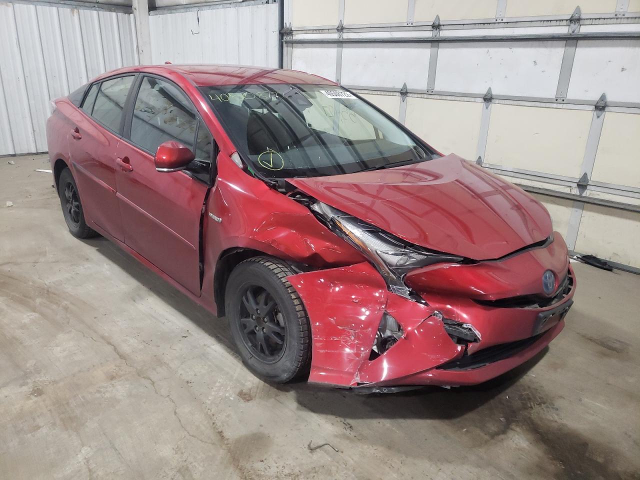 TOYOTA PRIUS 2016 with VIN JTDKARFU4G3515645 - Photo from auction