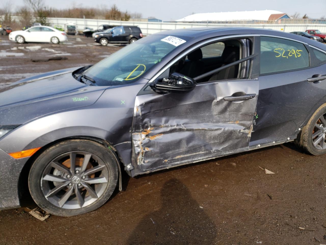 Photo 9 from auction – 2020 HONDA CIVIC EX with VIN 19XFC1F31LE020049