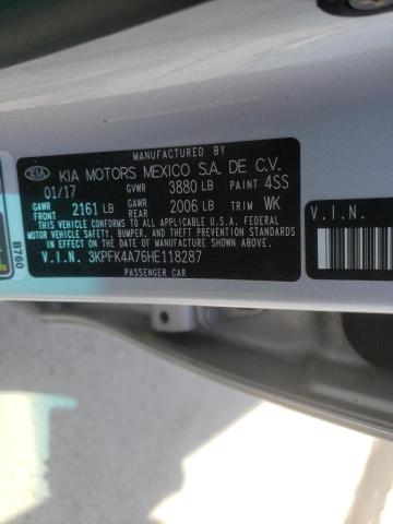 Photo 10 from auction – 2017 KIA FORTE LX with VIN 3KPFK4A76HE118287