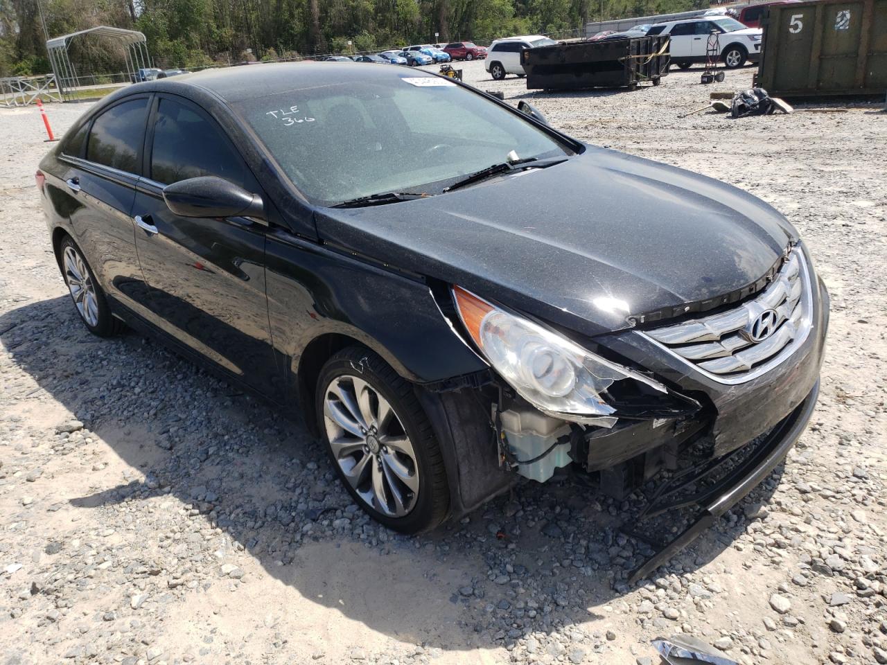HYUNDAI SONATA SE 2011 with VIN 5NPEC4AC4BH198505 - Photo from auction