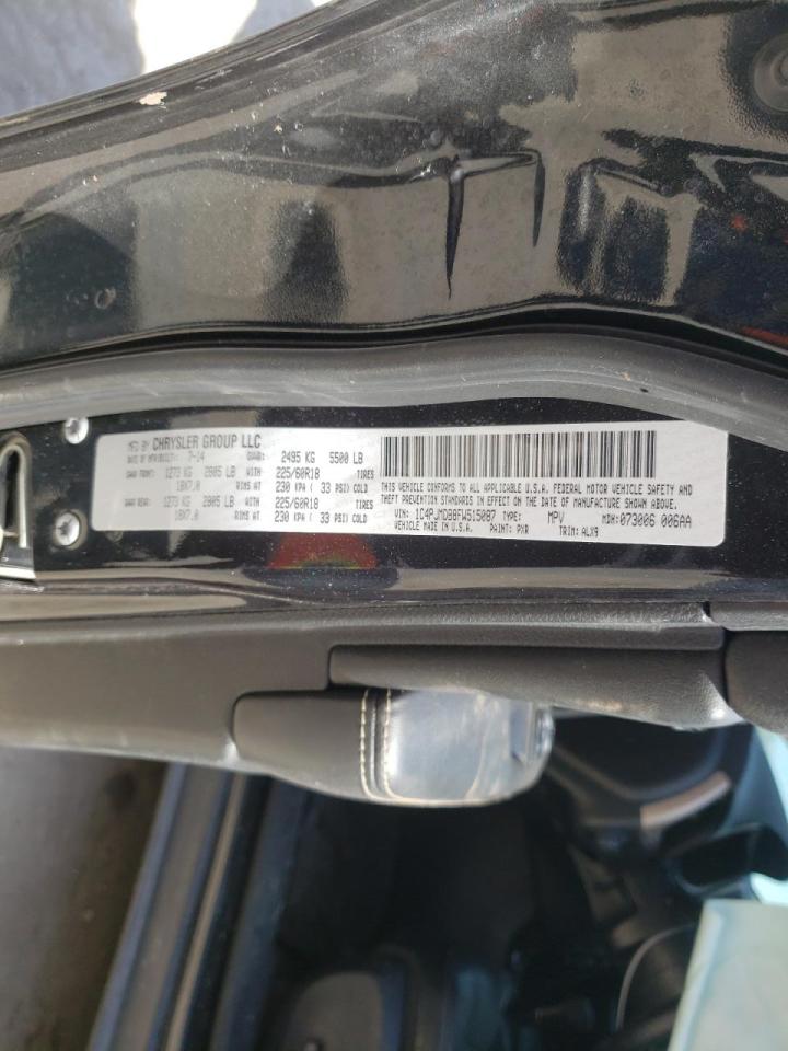 Photo 10 from auction – 2015 JEEP CHEROKEE L with VIN 1C4PJMDB8FW515087