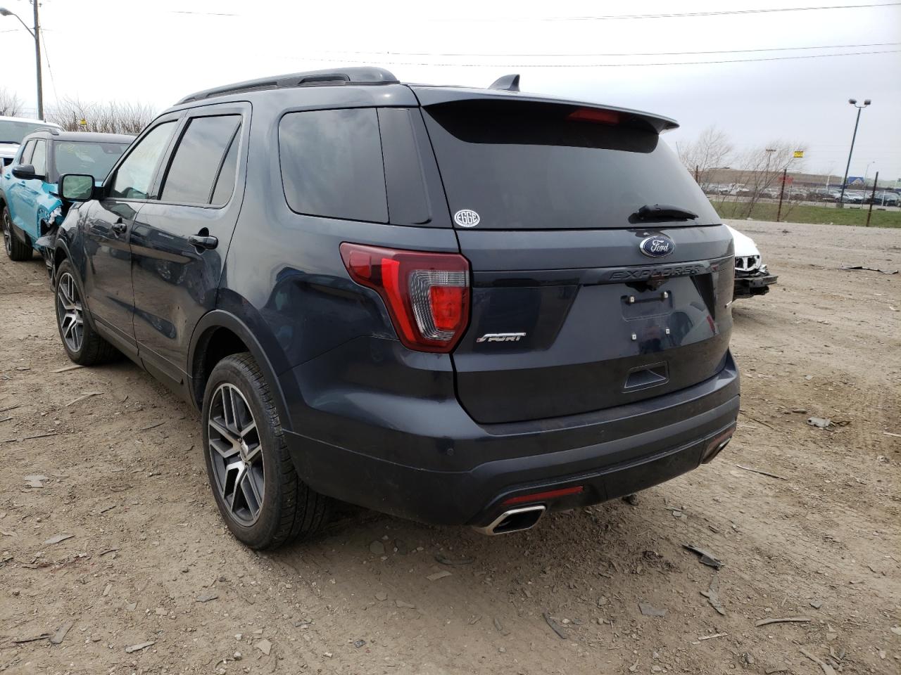 Photo 3 from auction – 2017 FORD EXPLORER S with VIN 1FM5K8GT7HGB38695