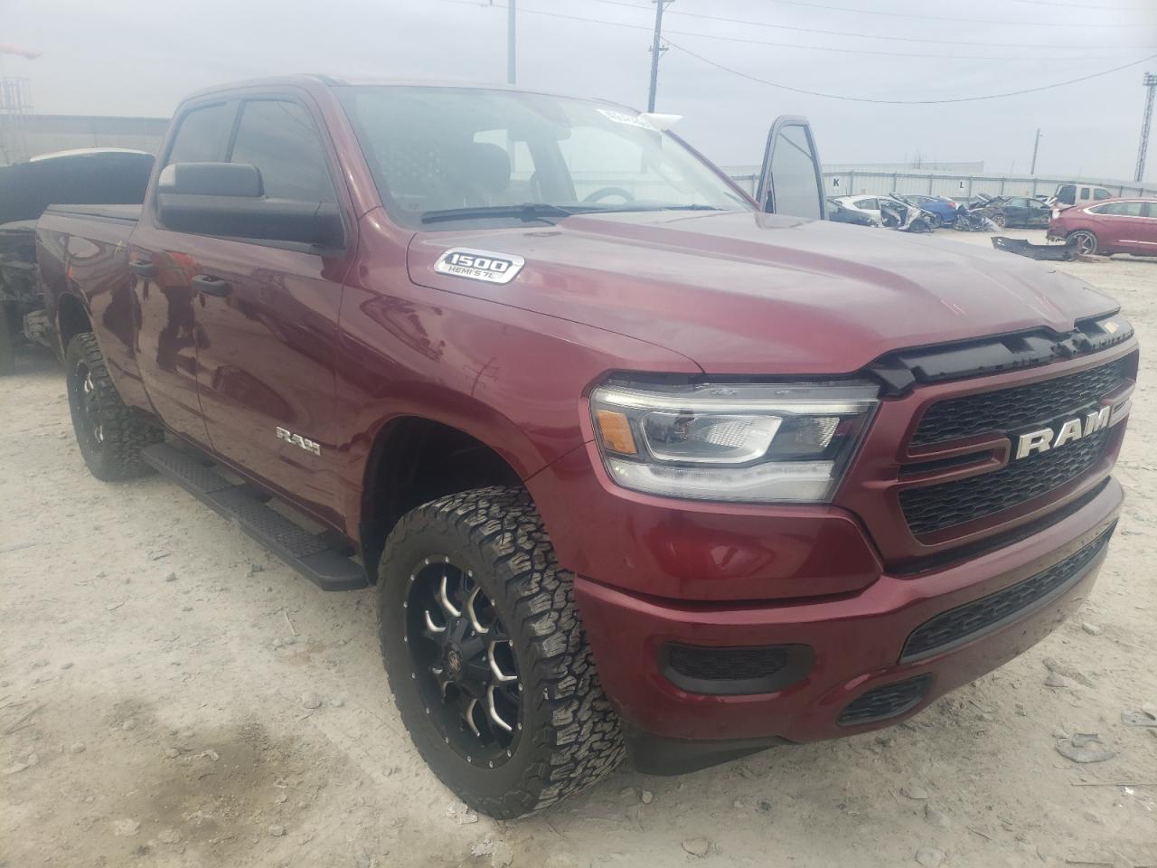 RAM 1500 TRADE 2019 with VIN 1C6SRFCT4KN586318 - Photo from auction