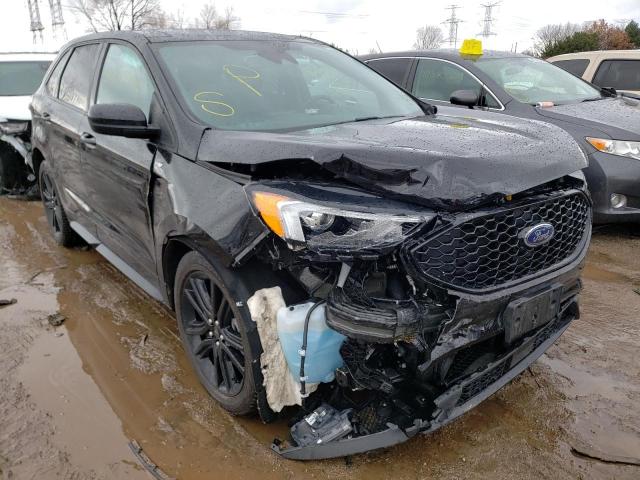 FORD EDGE SEL 2021 with VIN 2FMPK4J92MBA03219 - Photo from auction