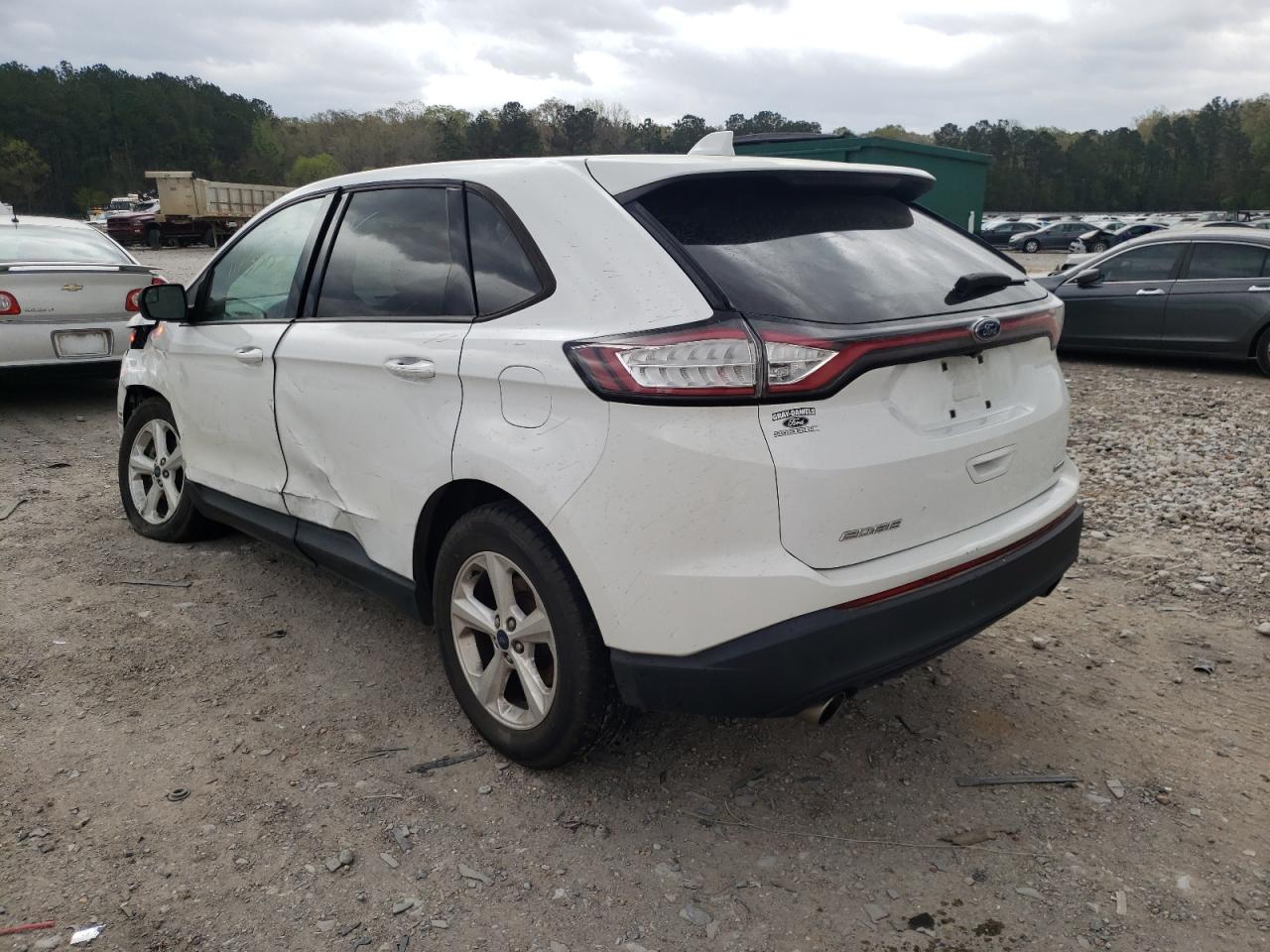Photo 3 from auction – 2015 FORD EDGE SE with VIN 2FMTK3G90FBC29357