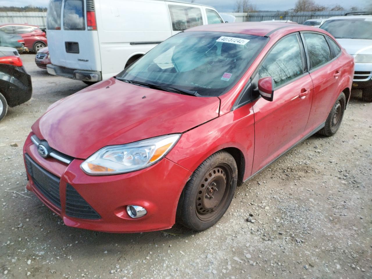 Photo 2 from auction – 2012 FORD FOCUS SE with VIN 1FAHP3F28CL368993