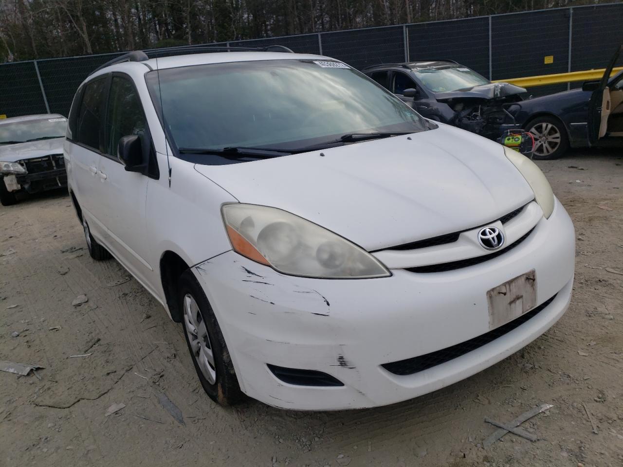 TOYOTA SIENNA CE 2008 with VIN 5TDZK23C58S198084 - Photo from auction
