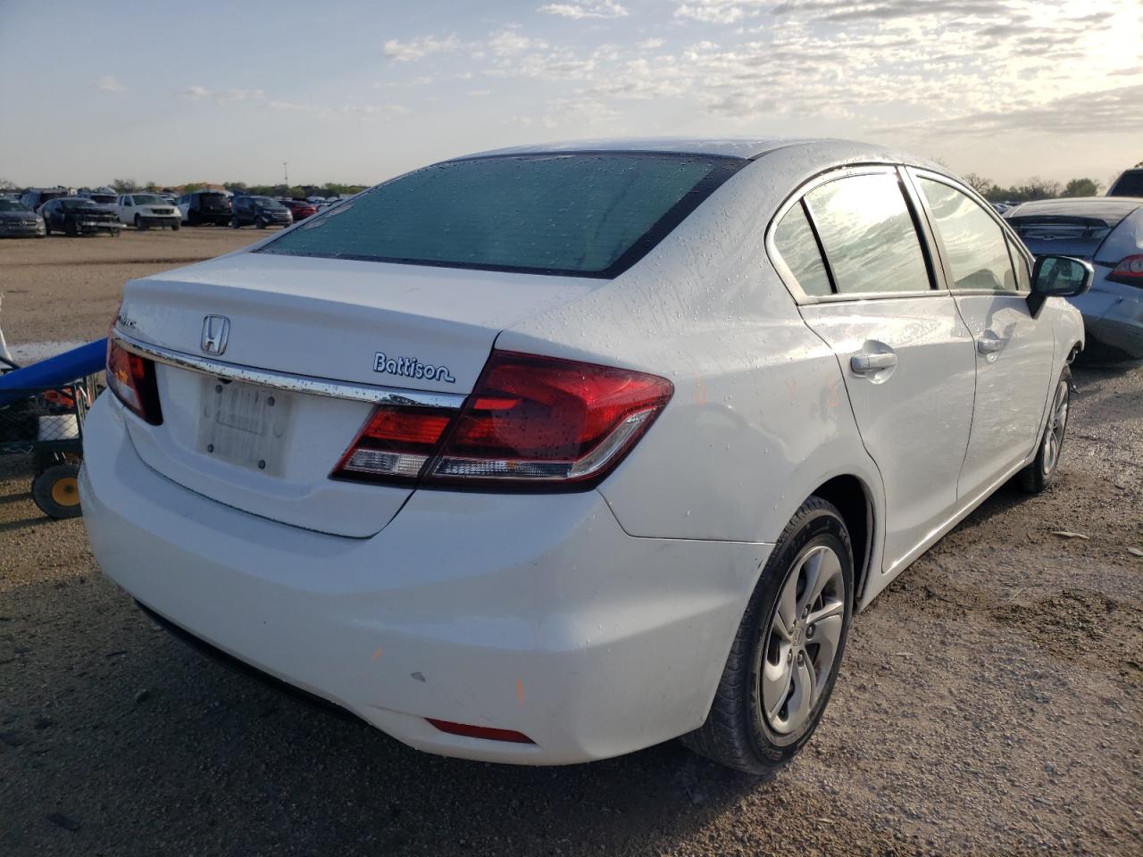 Photo 4 from auction – 2014 HONDA CIVIC LX with VIN 19XFB2F59EE078567