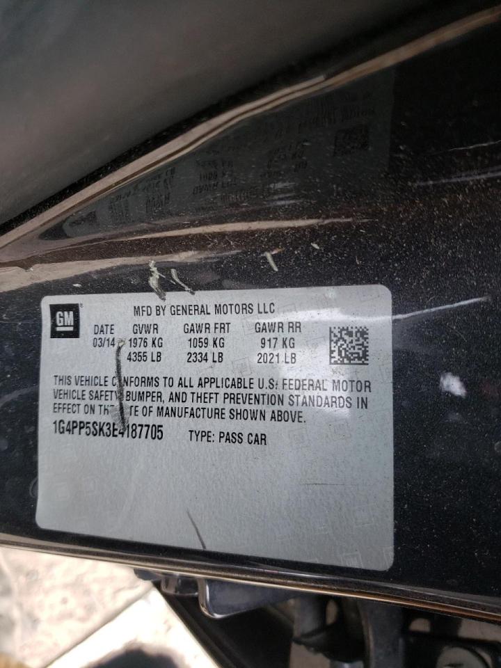Photo 10 from auction – 2014 BUICK VERANO with VIN 1G4PP5SK3E4187705