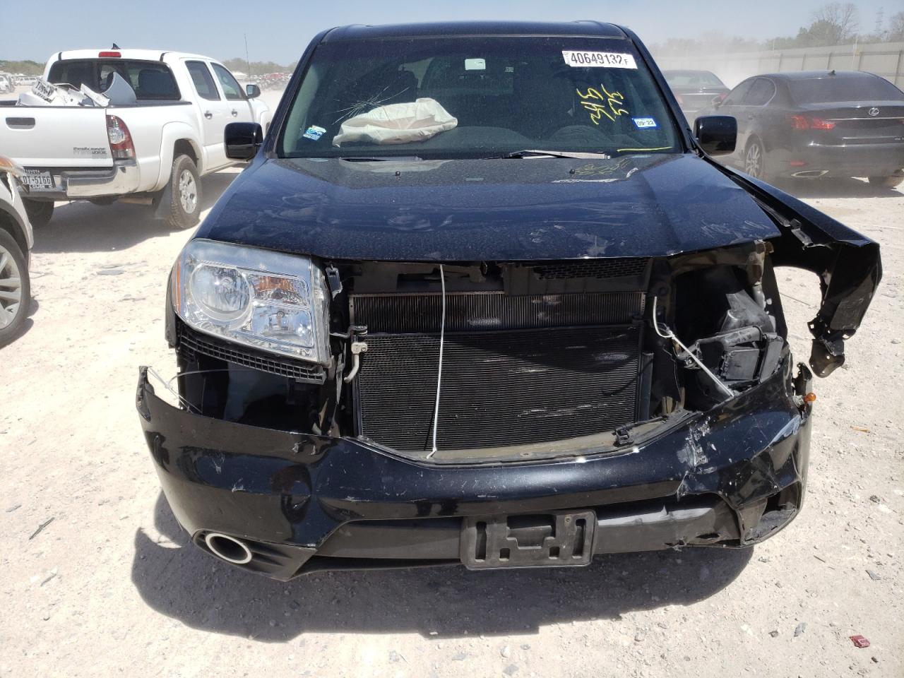 Photo 9 from auction – 2015 HONDA PILOT SE with VIN 5FNYF3H35FB034575